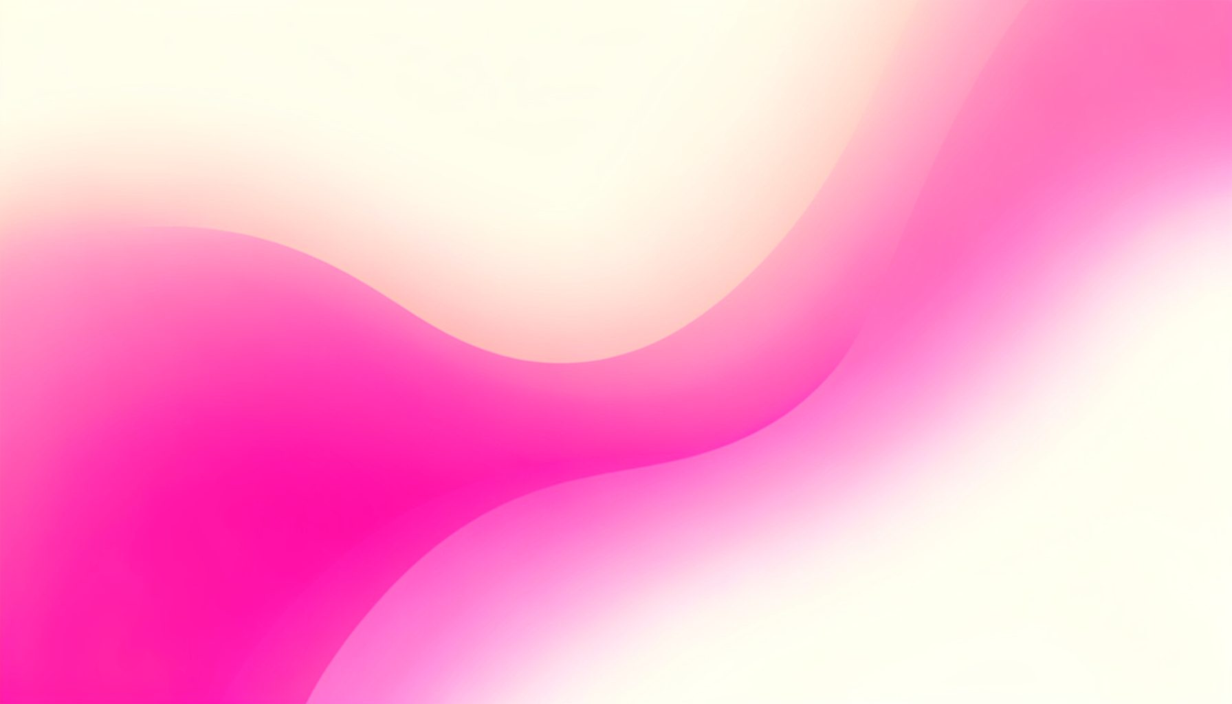 Soft peach and cream abstract gradient with gentle curves, warm and serene